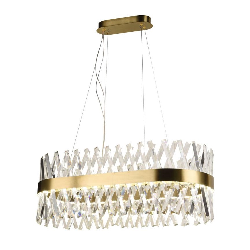 LED Hämardatav kristall-lühter LED/90W/230V 3000-6500K + kaugjuhtimispult