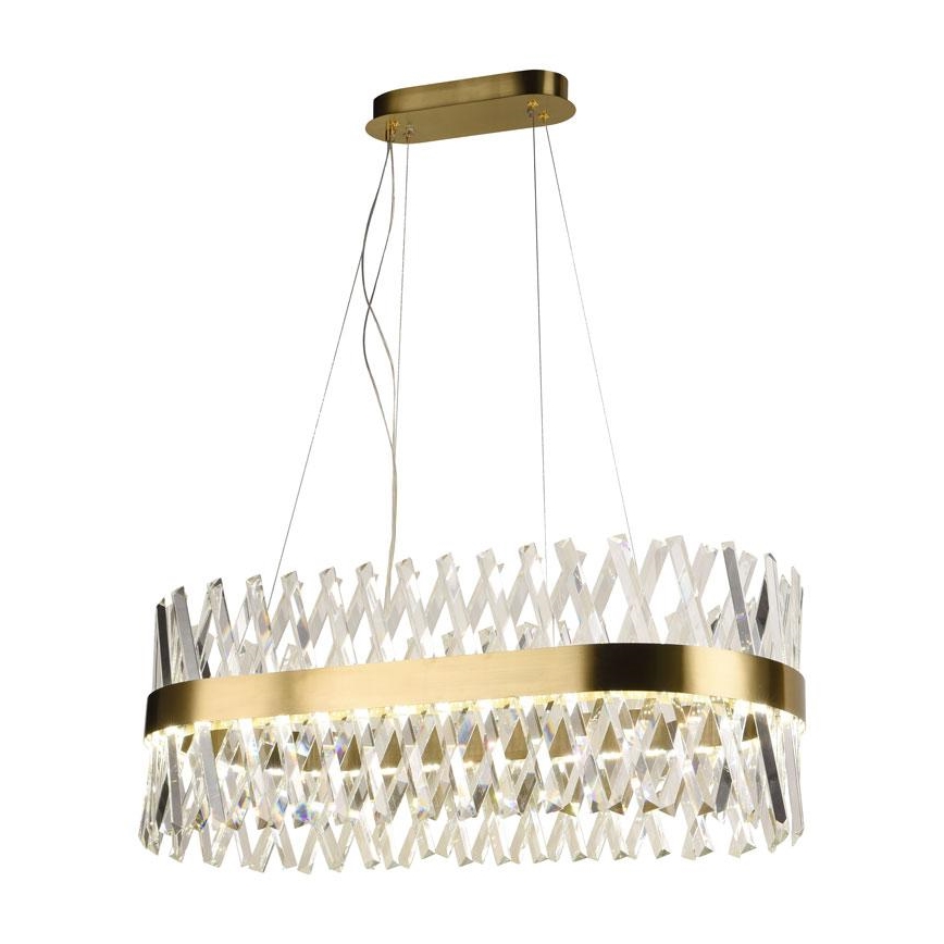 LED Hämardatav kristall-lühter LED/90W/230V 3000-6500K + kaugjuhtimispult