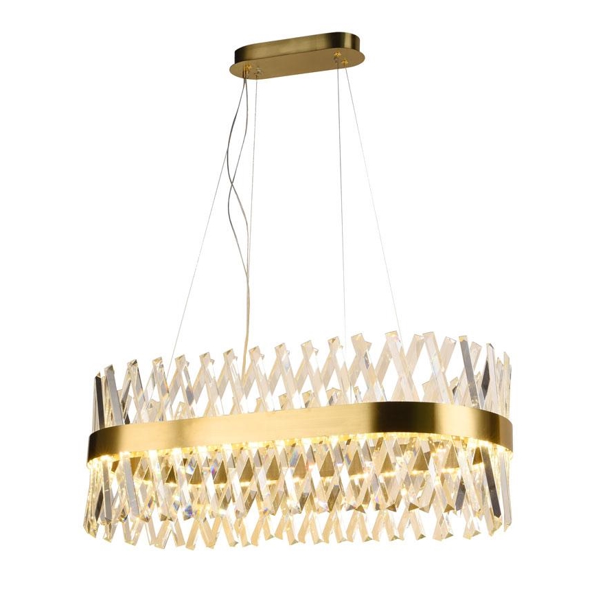 LED Hämardatav kristall-lühter LED/90W/230V 3000-6500K + kaugjuhtimispult