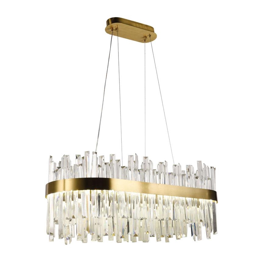 LED Hämardatav kristall-lühter LED/90W/230V 3000-6500K + kaugjuhtimispult