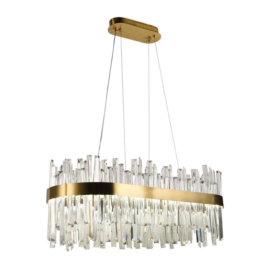 LED Hämardatav kristall-lühter LED/90W/230V 3000-6500K + kaugjuhtimispult