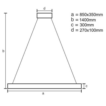 LED Hämardatav kristall-lühter LED/90W/230V 3000-6500K + kaugjuhtimispult