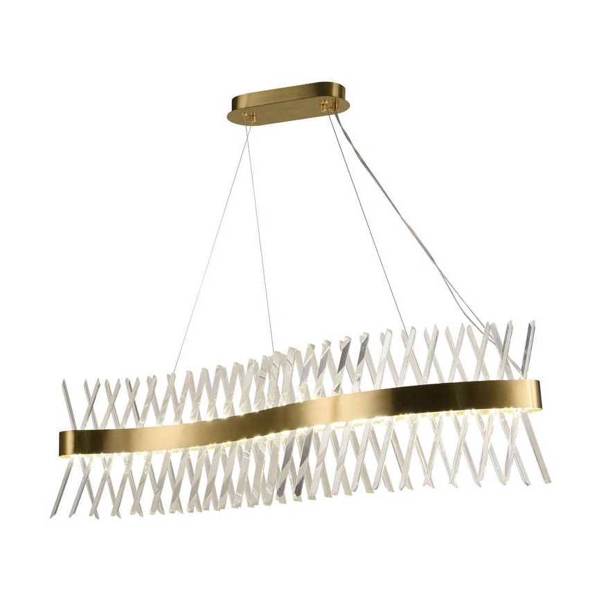 LED Hämardatav kristall-lühter LED/95W/230V 3000-6500K + kaugjuhtimispult