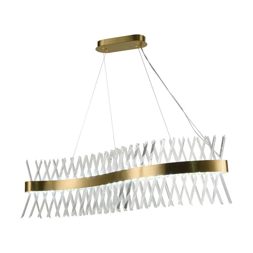 LED Hämardatav kristall-lühter LED/95W/230V 3000-6500K + kaugjuhtimispult