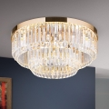 LED Hämardatav kristallist laevalgusti PRISM LED/80W/230V d. 55 cm 24K kuldne