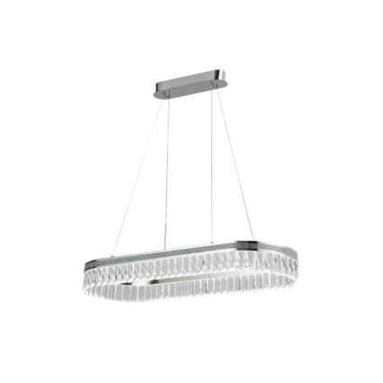 LED hämardatav kristall-lühter kaablil THALIA LED/50W/230V 3000-6000K + kaugjuhtimispult