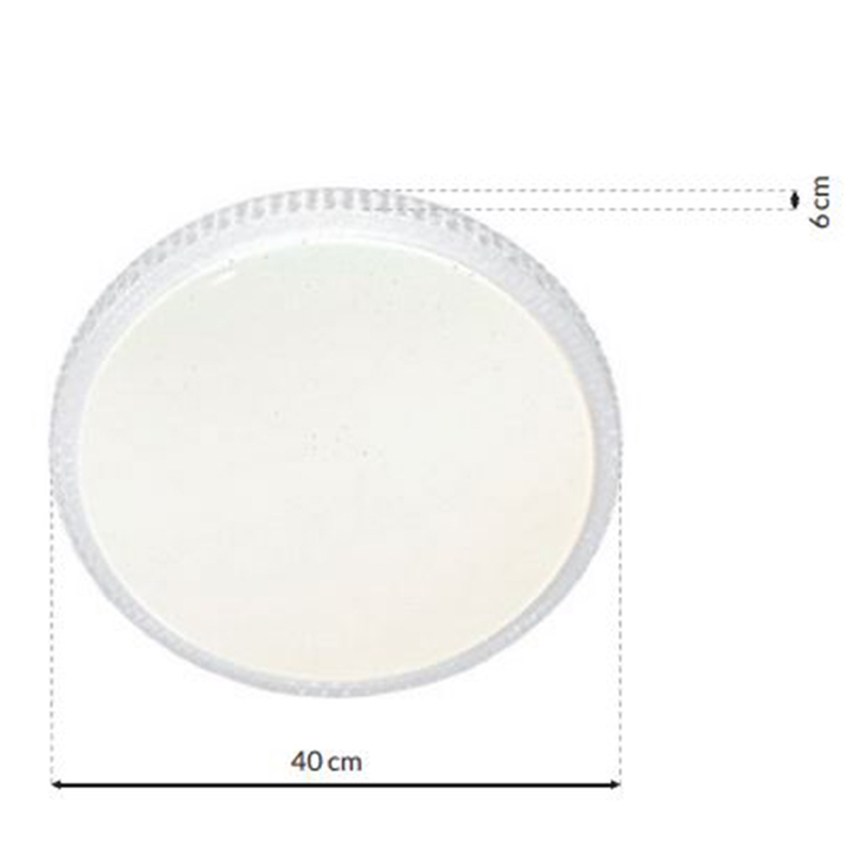 Hämardatav LED-laelamp CRUZ LED/40W/230V 2000lm + kaugjuhtimispult