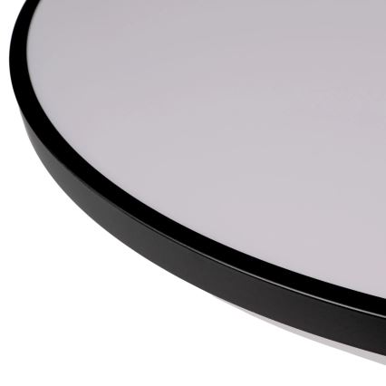 Hämardatav LED laelamp KERN LED/100W/230V 3000/4000/6000K, läbimõõt 100 cm, must + kaugjuhtimispult