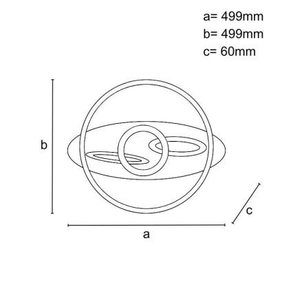 LED hämardatav laelamp LED/105W/230V 3000-6500K + kaugjuhtimispult