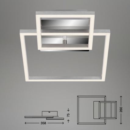 LED Hämardatav laelamp LED/12W/230V 3000K mattkroom