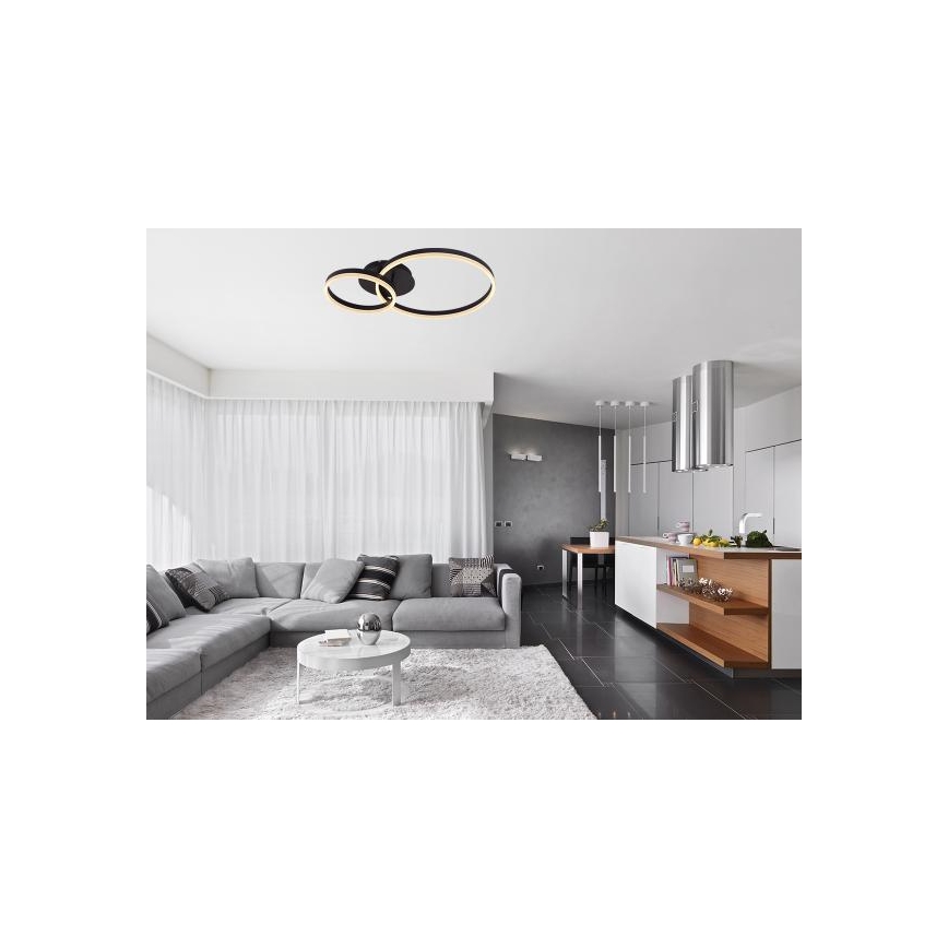 LED-hämardatav laelamp LED/55W/230V 3000-6500K + kaugjuhtimispult