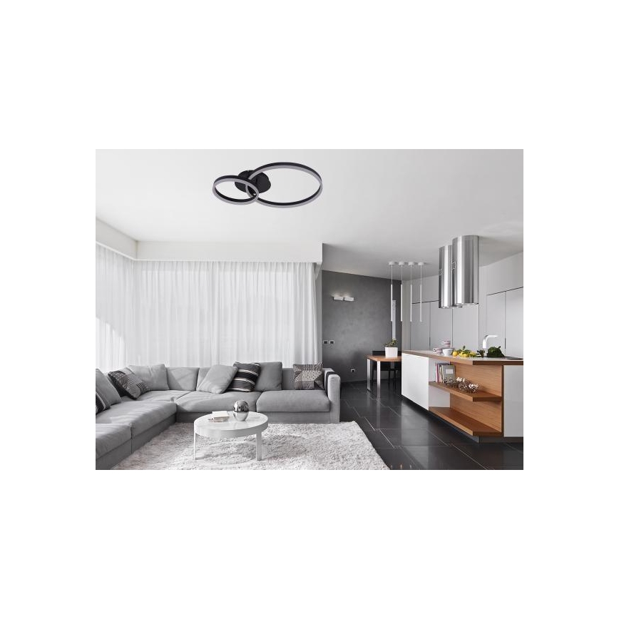 LED-hämardatav laelamp LED/55W/230V 3000-6500K + kaugjuhtimispult