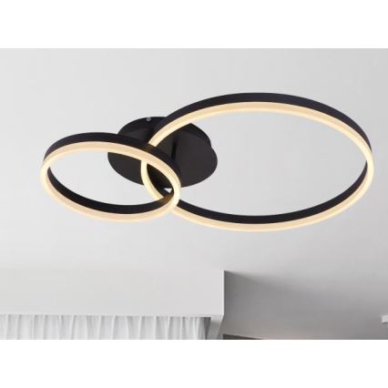 LED-hämardatav laelamp LED/55W/230V 3000-6500K + kaugjuhtimispult