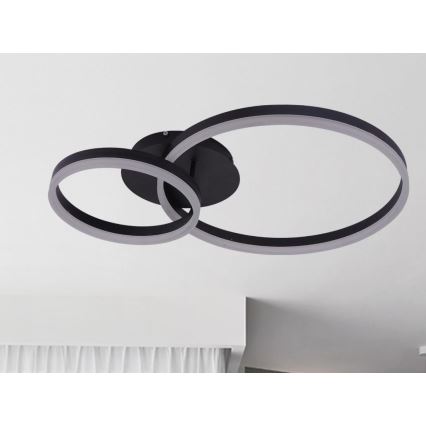LED-hämardatav laelamp LED/55W/230V 3000-6500K + kaugjuhtimispult