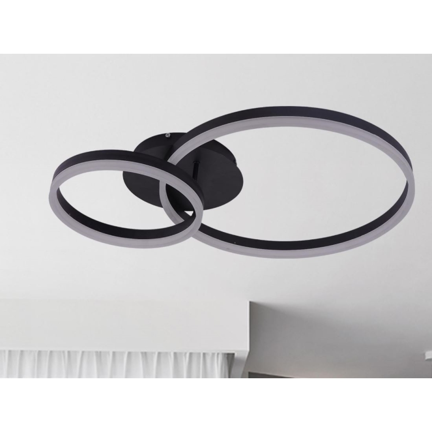 LED-hämardatav laelamp LED/55W/230V 3000-6500K + kaugjuhtimispult