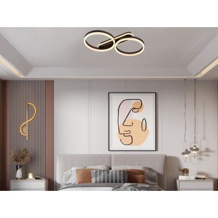 LED hämardatav laelamp LED/60W/230V 3000-6500K + kaugjuhtimispult