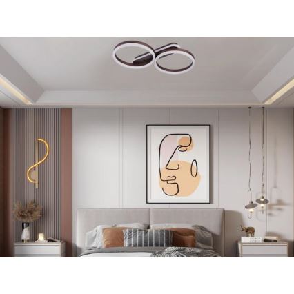 LED hämardatav laelamp LED/60W/230V 3000-6500K + kaugjuhtimispult