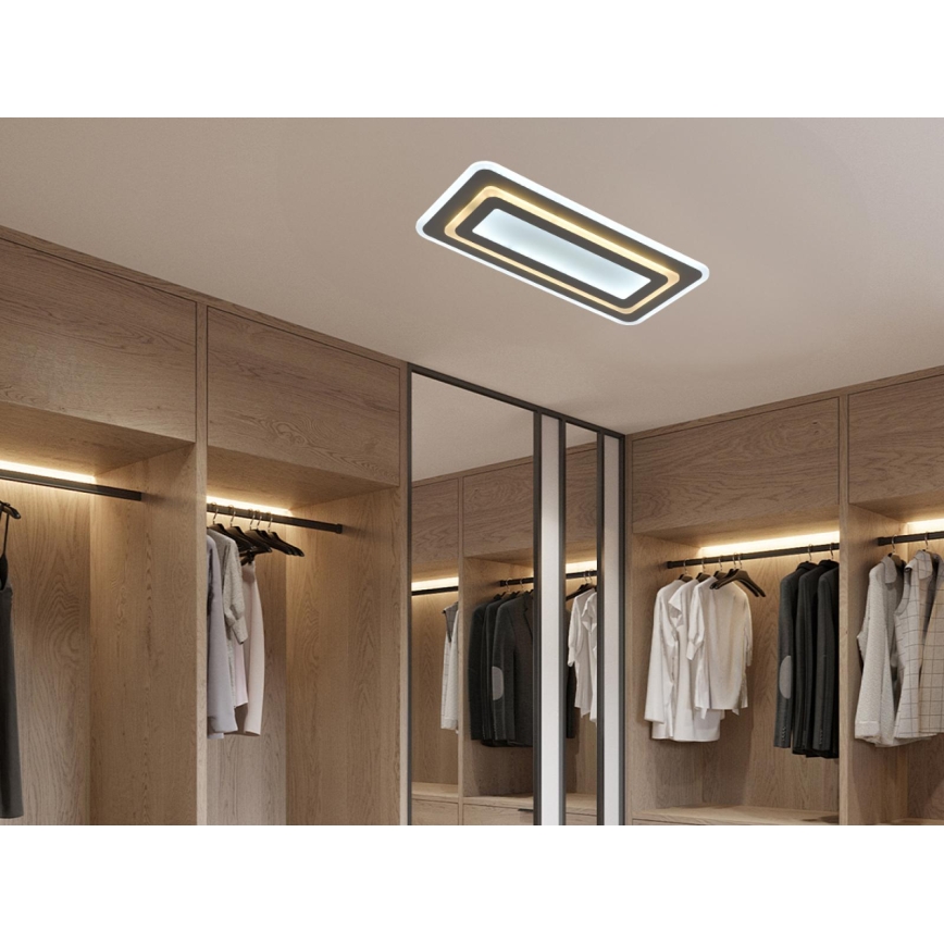 LED-hämardatav laelamp LED/85W/230V 3000-6500K hall + kaugjuhtimispult
