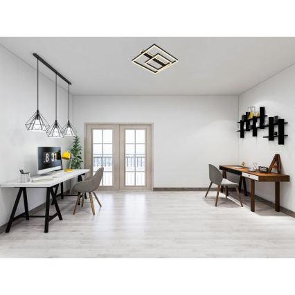 LED-hämardatav laelamp LED/95W/230V 3000-6500K + kaugjuhtimispult