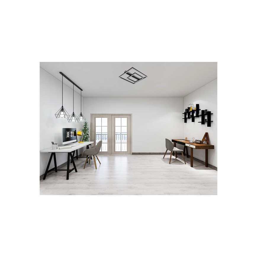 LED-hämardatav laelamp LED/95W/230V 3000-6500K + kaugjuhtimispult