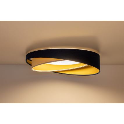 Hämardatav LED-laelamp SMART GALAXY MODERN LED/24W/230V 3000-6500K läbimõõt 55 cm sinine/valge/kuldne + kaugjuhtimispult