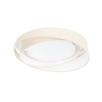 Hämardatav LED-laevalgusti SMART GALAXY MODERN LED/24W/230V 3000-6500K Ø 55 cm kreemjas/valge + kaugjuhtimispult