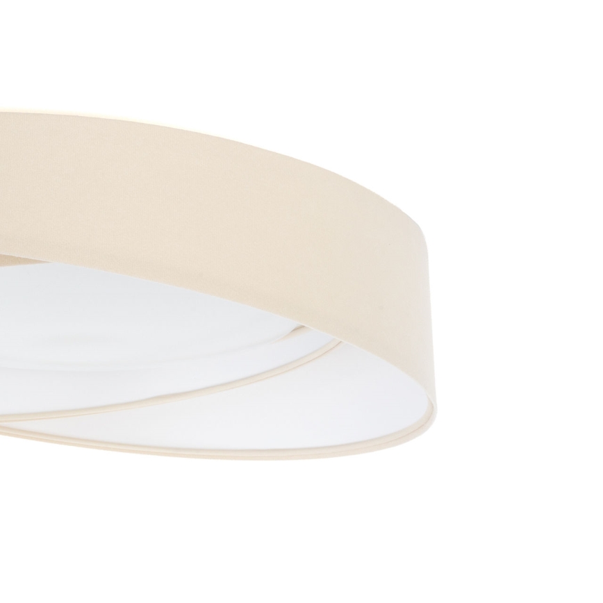 Hämardatav LED-laevalgusti SMART GALAXY MODERN LED/24W/230V 3000-6500K Ø 55 cm kreemjas/valge + kaugjuhtimispult