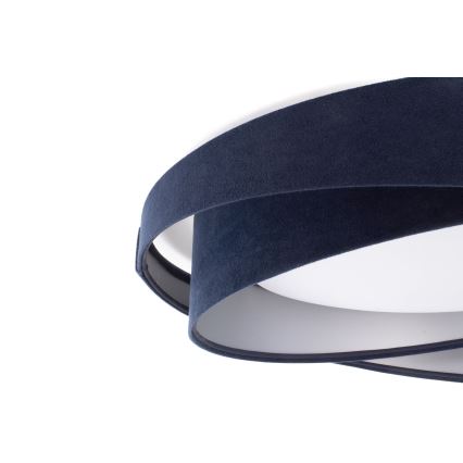 LED-hämardatav laelamp SMART GALAXY MODERN LED/24W/230V 3000-6500K läbimõõt 55 cm sinine/hõbedane + kaugjuhtimispult