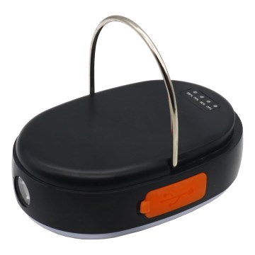 LED Hämardatav laetav lamp akupanga funktsiooniga K4 LED/1W/5V 3000-6500K IPX4 4000 mAh must