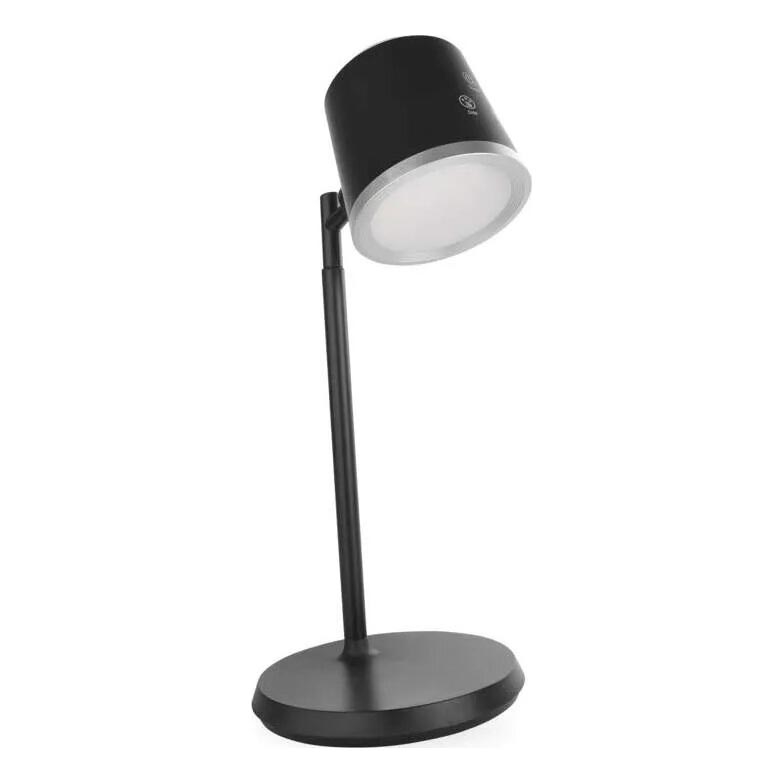 LED Hämardatav laetav laualamp 4-ühes LED/6W/3,7V 3000K/4000K/6500K 1500mAh must