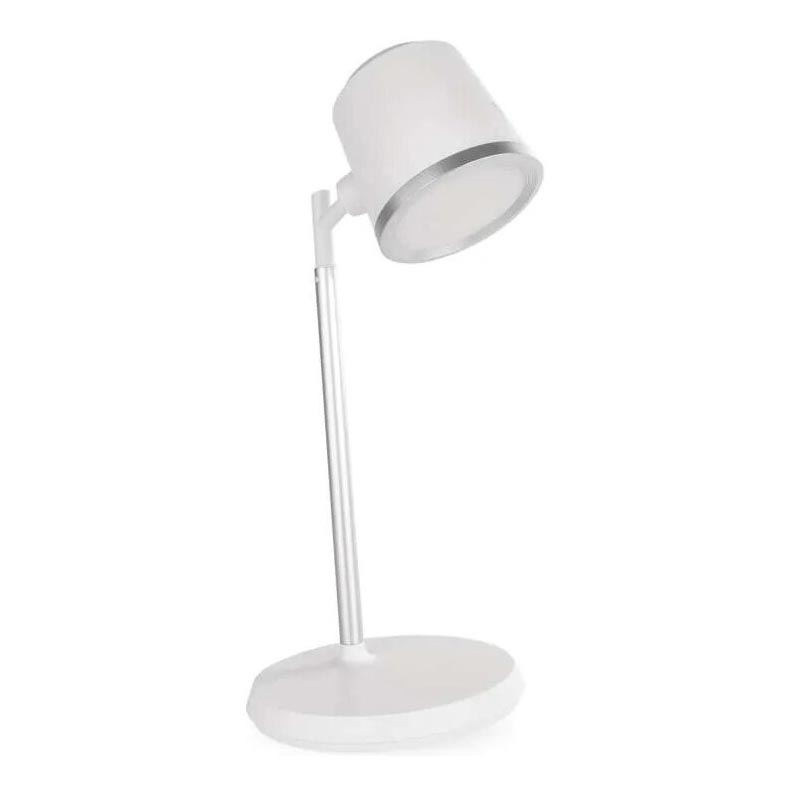 LED Hämardatav laetav laualamp 4-ühes LED/6W/3,7V 3000K/4000K/6500K 1500mAh valge