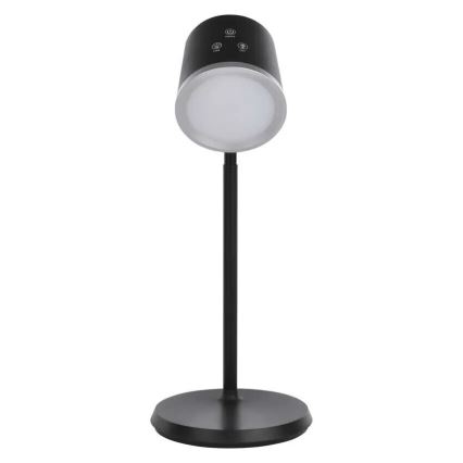 LED Hämardatav laetav laualamp 4-ühes LED/6W/3,7V 3000K/4000K/6500K 1500mAh must