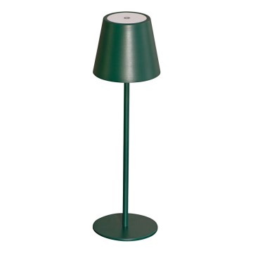 LED Hämardatav laetav laualamp INITA LED/1,2W/1800 mAh IP54 roheline