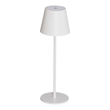 LED Hämardatav laetav laualamp INITA LED/1,2W/1800 mAh IP54 valge