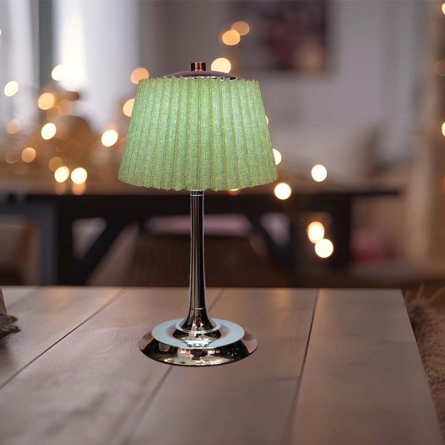 LED Hämardatav laetav puutetundlik laualamp LED/1,5W/5V 3000/4000/6000K 1800 mAh roheline