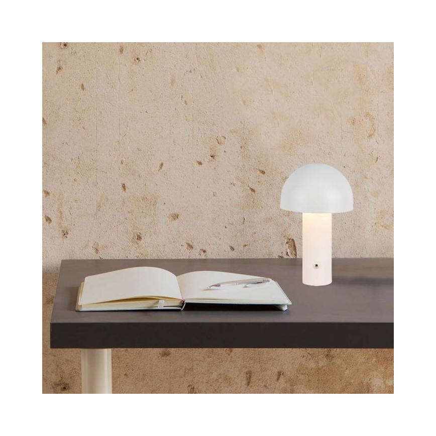 LED Hämardatav laetav puutetundlik laualamp LED/1W/5V 3000-6000K 1800 mAh valge