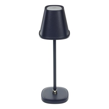 LED Hämardatav laetav laualamp LED/3W/1800 mAh tumesinine