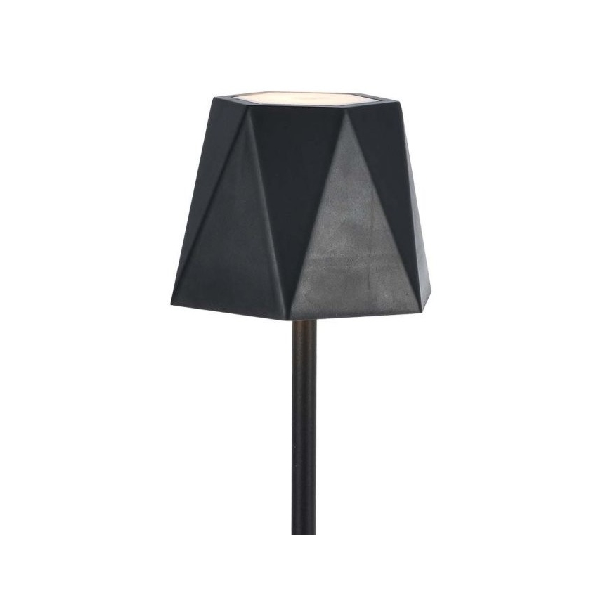 LED Hämardatav laetav puutetundlik laualamp LED/4W/5V 3000-6000K 1800 mAh must