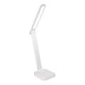 LED Hämardatav laetav laualamp LED/5W/3,7V 3000K/4000K/6500K 800mAh valge