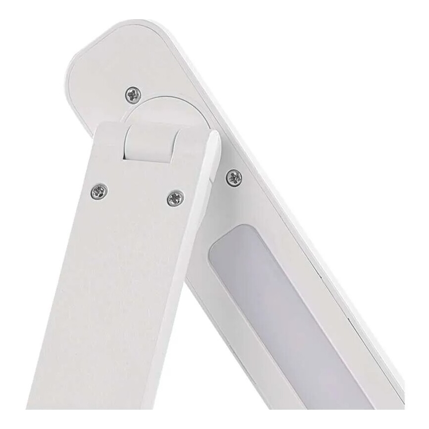 LED Hämardatav laetav laualamp LED/5W/3,7V 3000K/4000K/6500K 800mAh valge