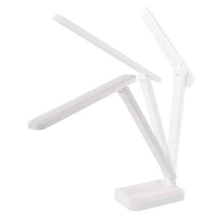 LED Hämardatav laetav laualamp LED/5W/3,7V 3000K/4000K/6500K 800mAh valge
