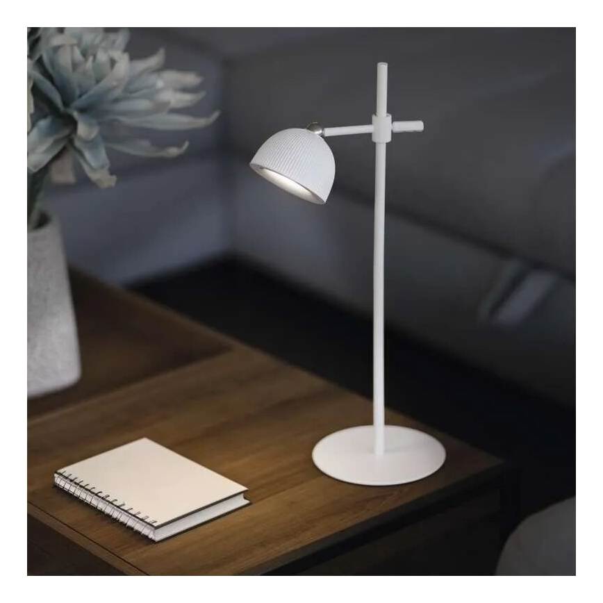 LED Hämardatav laetav laualamp magnetiga 4-ühes LED/4,2W/3,7V 4000K 1200mAh valge