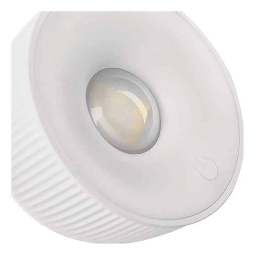 LED Hämardatav laetav laualamp magnetiga 4-ühes LED/4,2W/3,7V 4000K 1200mAh valge