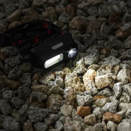LED Hämardatav laetav pealamp 2xLED/5V IP44 210 läikiv 2000 mAh