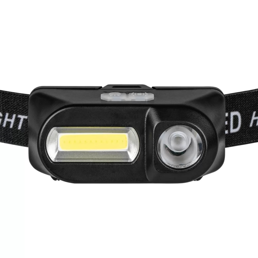 LED Hämardatav laetav pealamp 2xLED/5V IP44 210 läikiv 2000 mAh