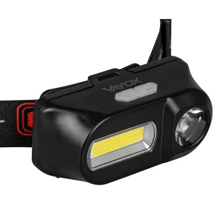 LED Hämardatav laetav pealamp 2xLED/5V IP44 210 läikiv 2000 mAh
