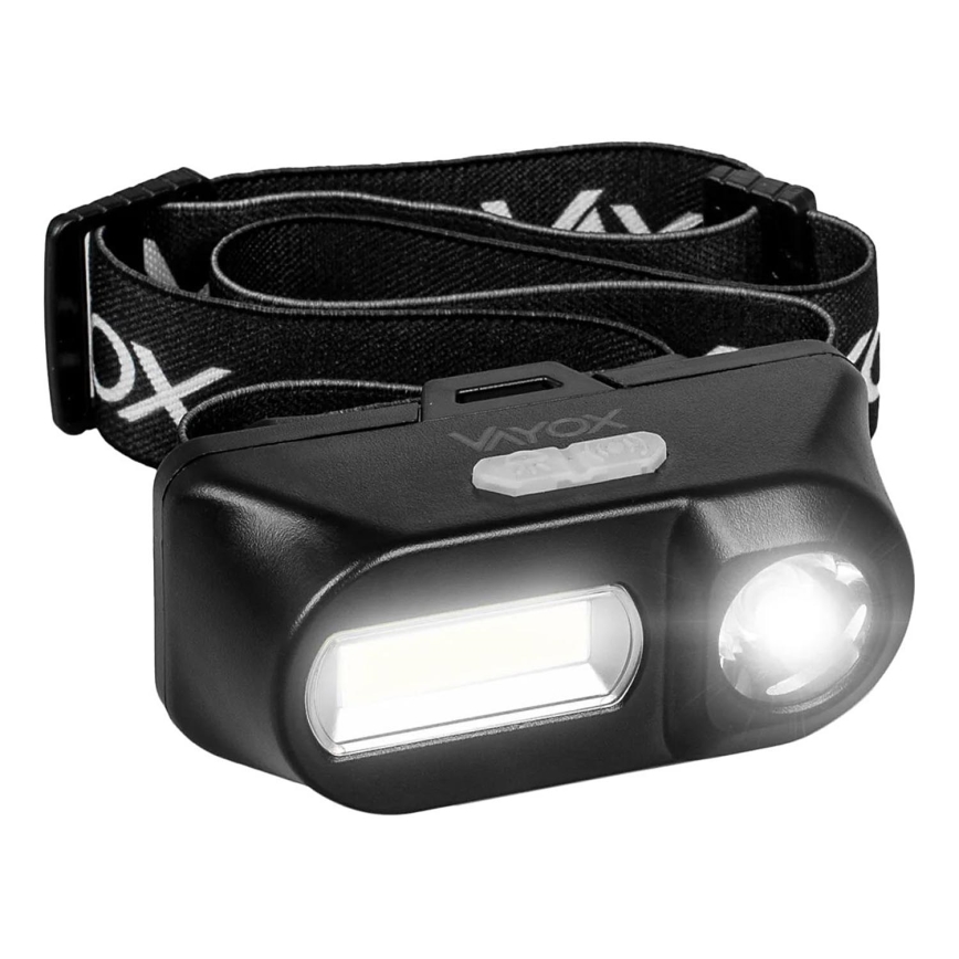 LED Hämardatav laetav pealamp 2xLED/5V IPX4 250 läikiv 2000 mAh