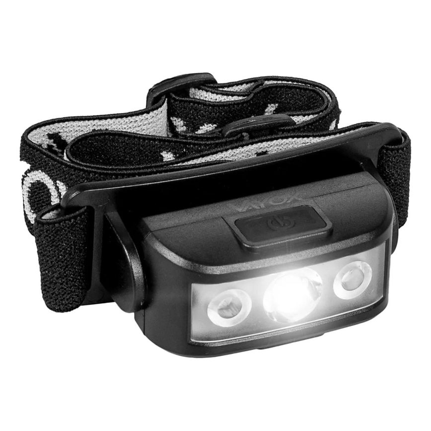 LED Hämardatav laetav pealamp 3xLED/5V IPX4 100 läikiv 1200 mAh