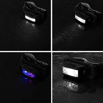 LED Hämardatav laetav pealamp 3xLED/5V IPX4 100 läikiv 1200 mAh
