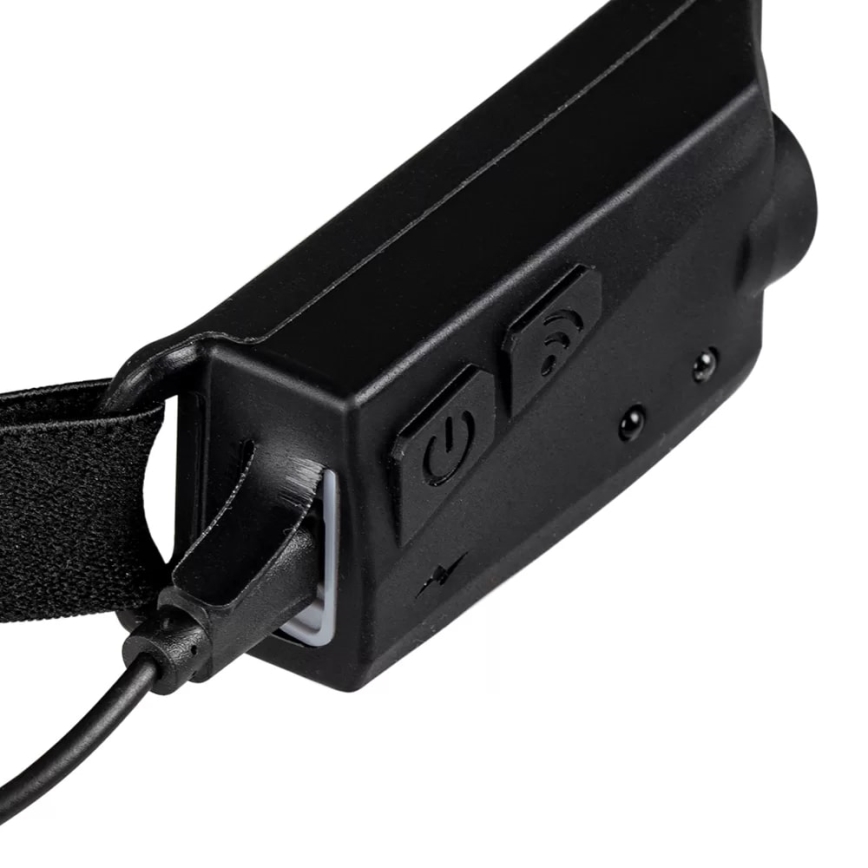 LED Hämardatav laetav pealamp anduriga 2xLED/5V IP44 350 läikiv 1200 mAh